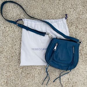 Rebecca Minkoff Small Saddle Blag - Blue